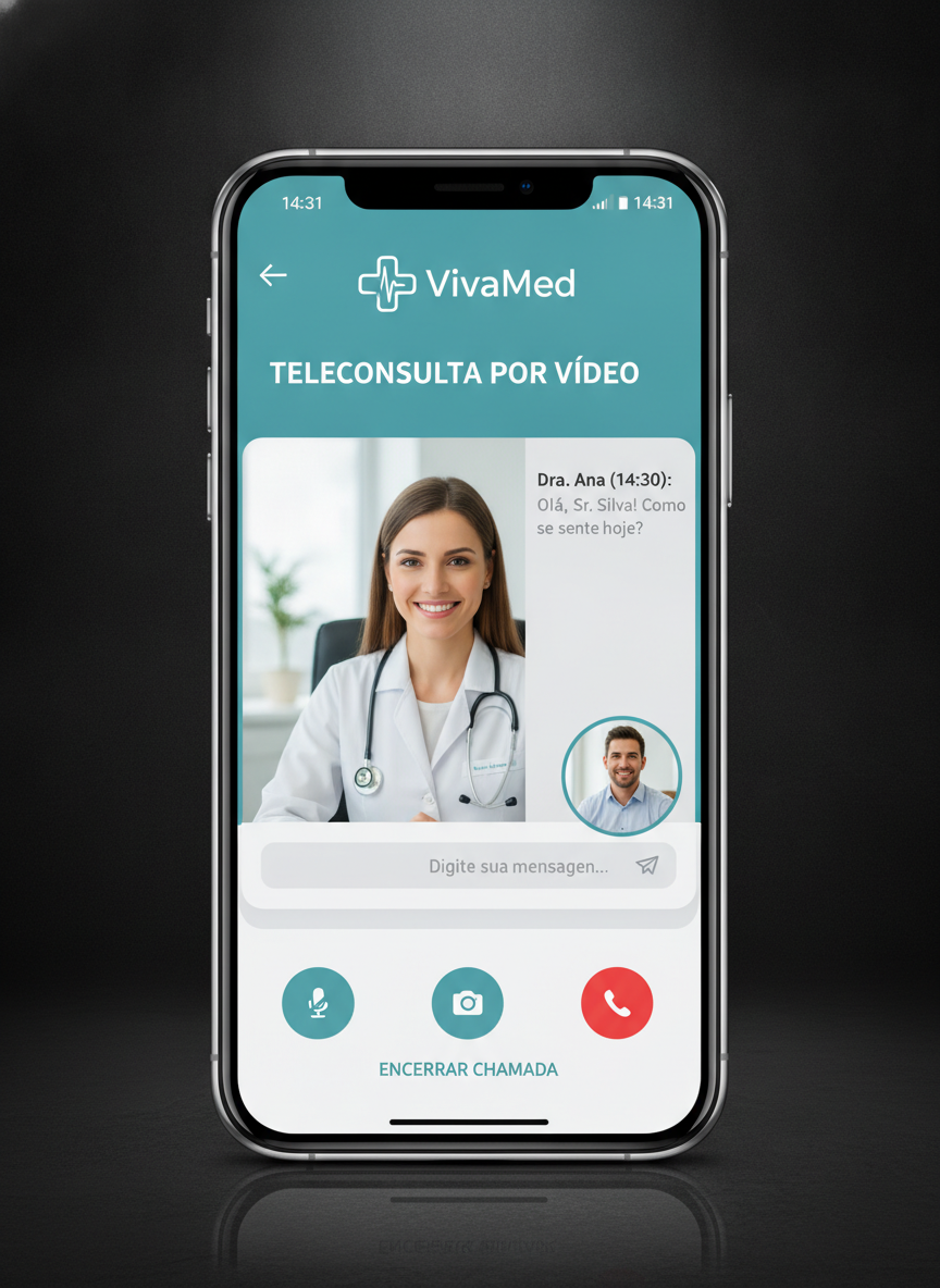 Tela 2 do app VivaMed
