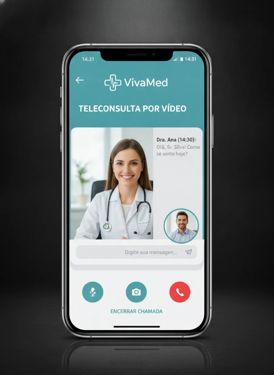 Tela 2 do app VivaMed